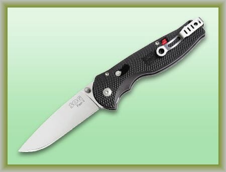 SOG Flash II straight edge - Lifesong Wilderness Adventures